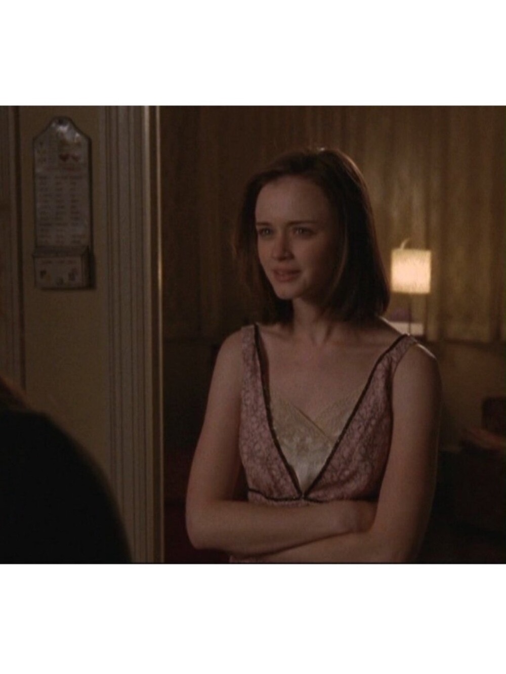 Gilmore Girls Rory Gilmore Aso Archive Laundry By Shelli Segal Pink Lace Dress View 3